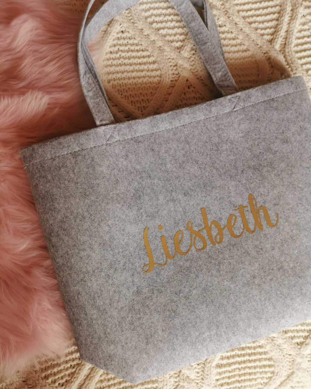 Gepersonaliseerde Vilten tas