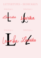 Gepersonaliseerde Vilten tas