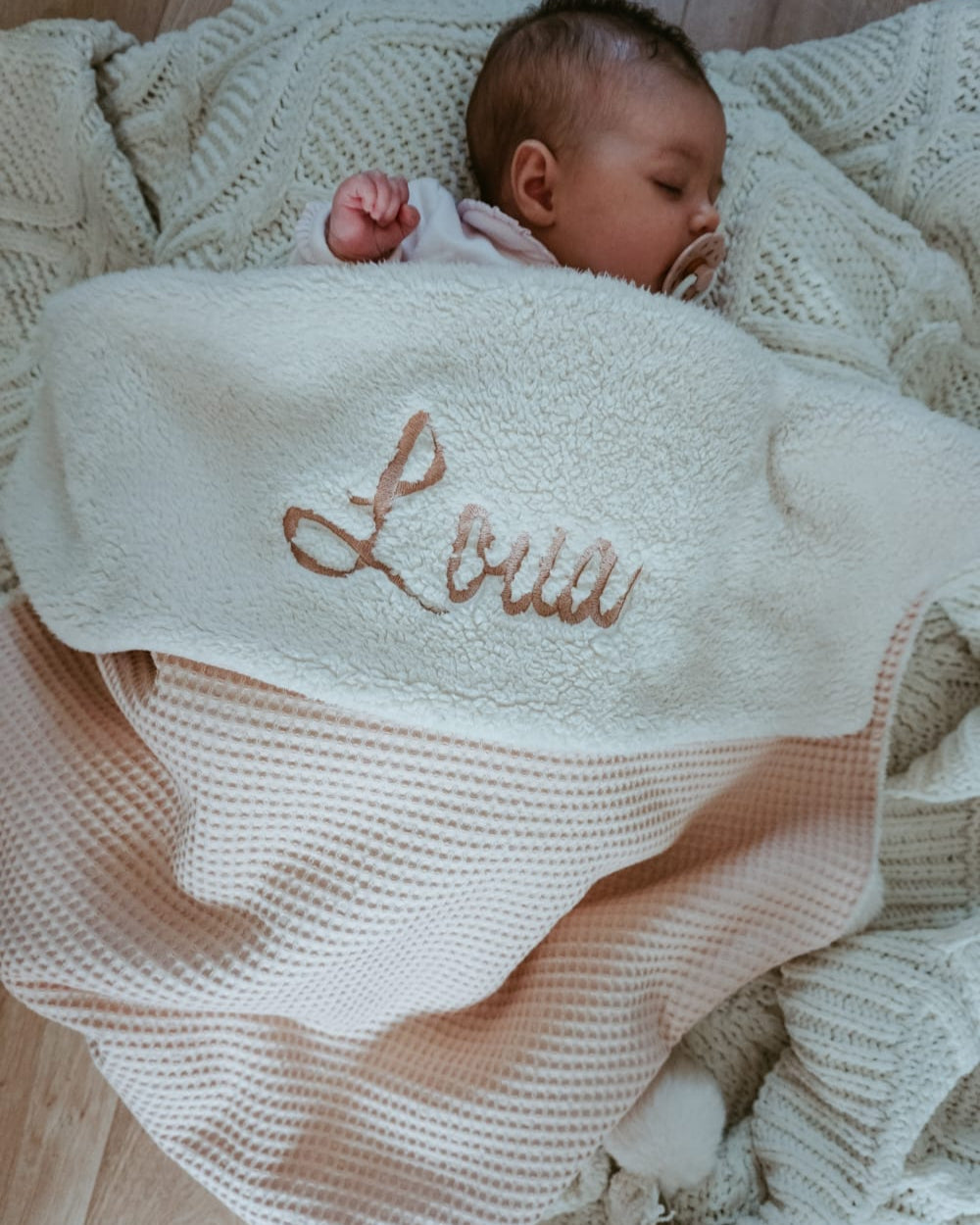 By Lau's fleece dekentje