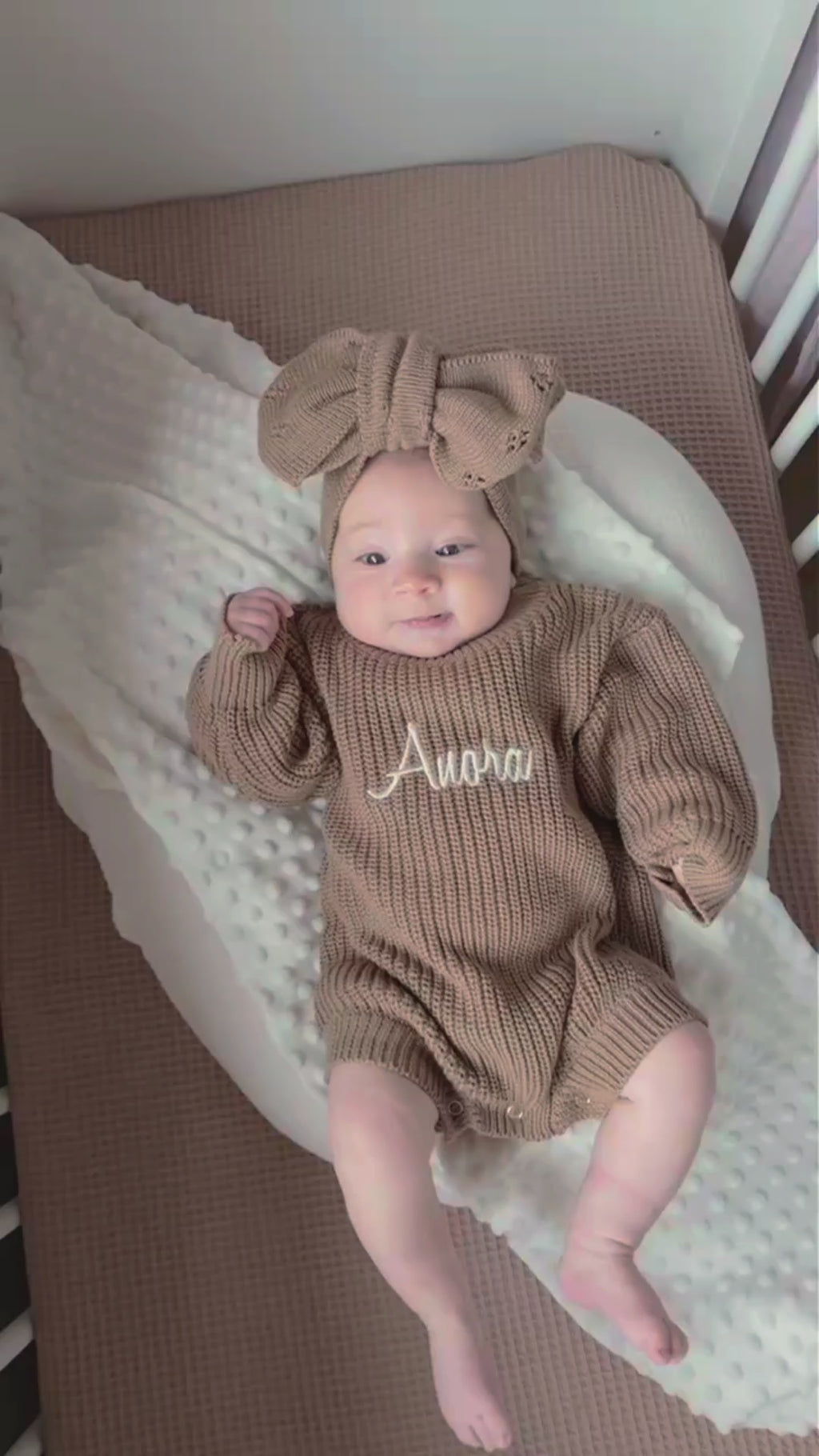 Winter bundle: romper + strik of muts