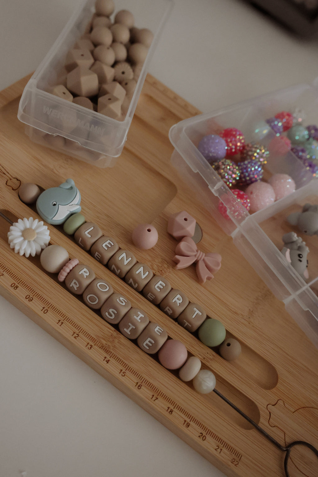 Sleutelhanger zelf samenstellen