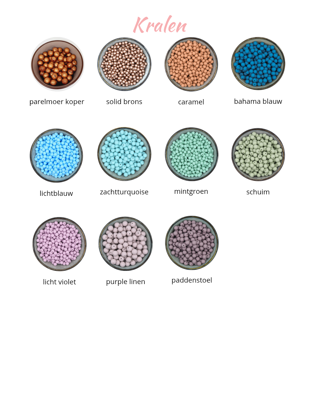 Speenkoord zelf samenstellen