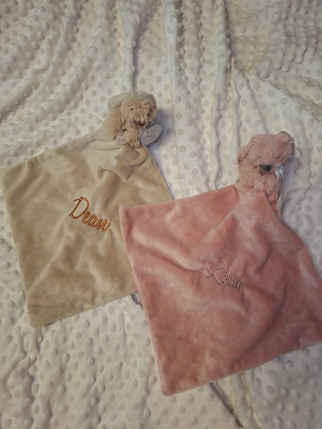 Mini Rabbit Richie with blanket